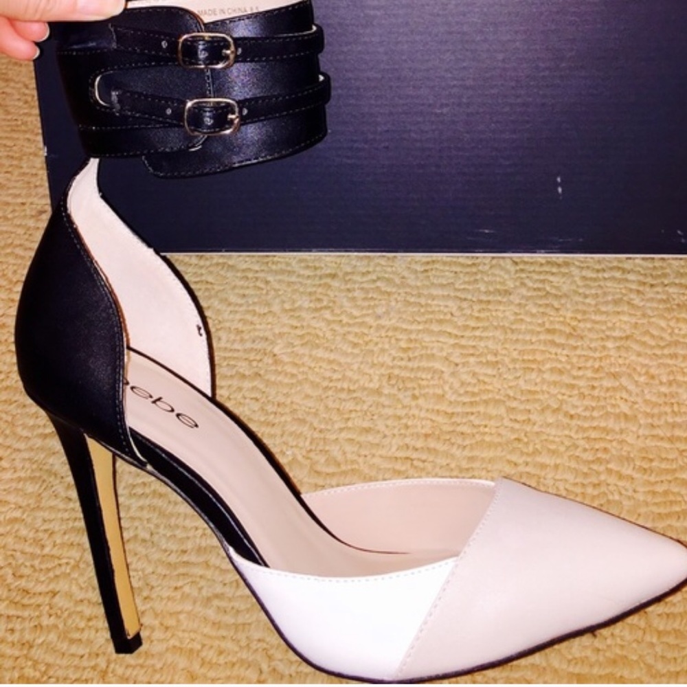 Bebe heels BRAND NEW!! with box NEVER WORN!! - Picture 1 of 4